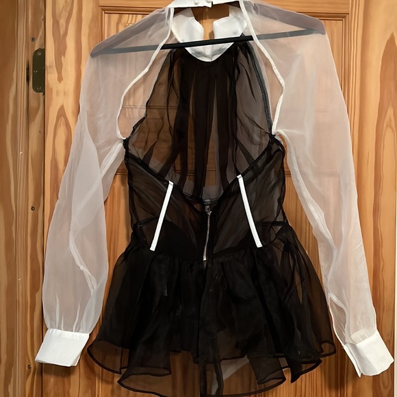 Akira AUDREY PEPLUM BLOUSE - Picture 8 of 12